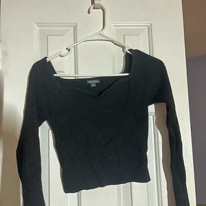 target long sleeve black shirt